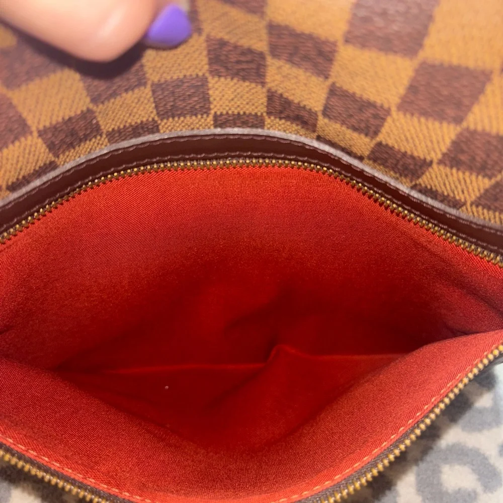 🔥🔥Unisex Louis Vuitton Brown Damier Ebene Leather Crossbody/Messenger Bag 🔥🔥